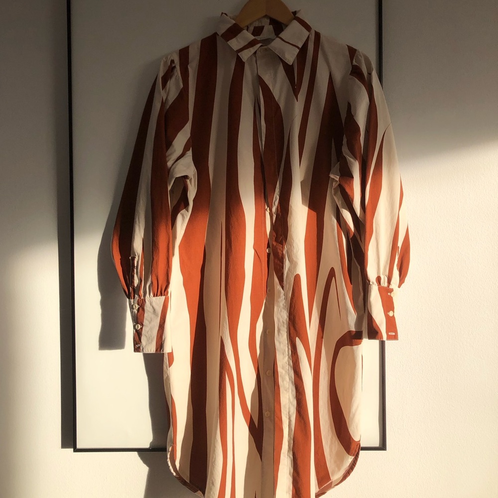 Beaumont Organic wood print dress! - Picture 2 of 12